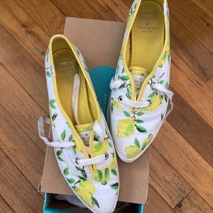 Keds - Kate Spade pointer with lemon design  - size 8.5
